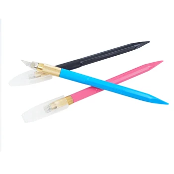 OLFA Dizainers professionnel Mākslas pildspalva Nazis ar 30 Lāpstiņas (AK-5) Papīra griešana fiksētu asmeni