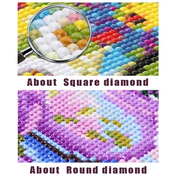 Pilnu kvadrātveida / apaļā dimanta mozaīkas Santa & Shar Pei dimanta krāsošanas komplekts cross stitch DIY dimanta izšuvumu rakstu rhinestones