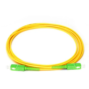 10PCS/maiss SC APC 3M Simpleksais režīms fiber optic patch cord Kabeļu SC APC 2.0 mm un 3,0 mm FTTH optisko šķiedru jumper cable bezmaksas piegāde