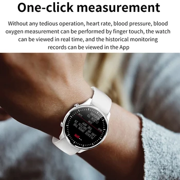 G21 Sievietes Smart Skatīties IP68 Ūdensnecaurlaidīga Fitnesa Tracker Sirds ritma Monitors, Pulkstenis Magnētisko joslu, Vīriešu Smartwatch par Xiaomi Huawei
