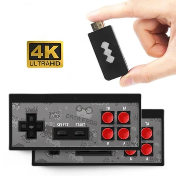 4K HD Video Spēļu Konsole Uzcelta 600 Klasiskās Spēles Mini Retro Konsole, Bezvadu Kontrolieris TV Izejas Spēlētāji