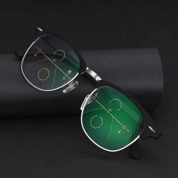 Modernizētas Smart Progresējoša Multifokāla Lasīšanas Brilles Vīrieši Sievietes Vecuma Tālredzība Tuvu Un Tālu Briļļu Dioptriju Brilles Rāmis 1.0-3.0