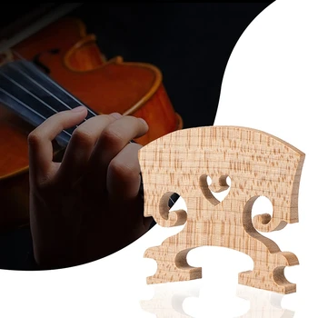 Karstā REKLĀMA-AA Pakāpe Izvēlēta Kļavas Koka Vijole Tilta 4/4 Izgatavota Francijā Violino Piederumi