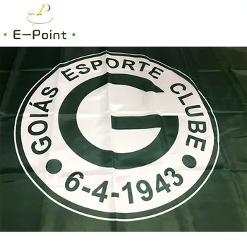 Brazīlija-Goias Esporte Clube 3ft*5ft (90*150cm) Izmērs Ziemassvētku Rotājumi Mājās Karogs Banner B Tipa Dāvanas