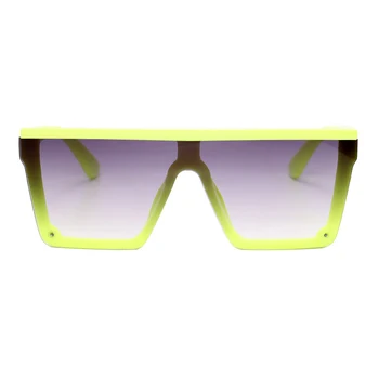 Lielizmēra Kvadrātveida Saulesbrilles Sieviešu 2020. Gadam Luksusa Caurspīdīgs Krāsains Saulesbrilles Sieviešu Dizaineru Vīriešiem Vintage Flat Top Brilles UV400