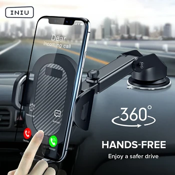 Zīdējs Auto Telefona Turētājs Mobilā Tālruņa Turētājs Stāv Auto Nav Magnētisks GPS Stiprinājums Atbalsta iPhone 11 Pro Xiaomi Samsung