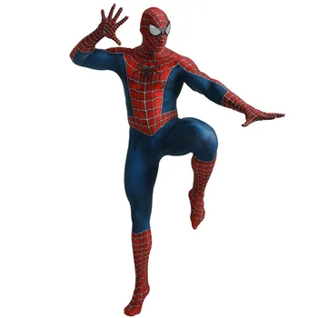 Augstas kvalitātes cosplay halloween disfraces de Cosplay Kostīmu Superheros Spandex 3Dprint Raimi Zenzai tērps kostīms hubie halloween