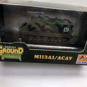 1/72 MUMS M113A1/ACAV Tanku Armijas Tvertnes, Platīna Kolekcionējamus Samontēti Modeli Gatavo Modeli Easymodel Rotaļlietas
