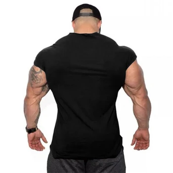 Ķermeņa Ēka Apģērbu Vīriešiem, Fitnesa Tvertnes Augšpusē Ir 2021. Vasaras Zīmola Tanktop Vīriešu Krekls bez Piedurknēm Vīriešiem Strādāt krekls