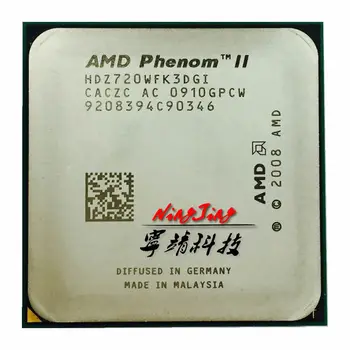AMD Phenom II X3 720 2.8 GHz Triple-Core CPU Procesors HDZ720WFK3DGI /HDX720WFK3DGI Socket AM3