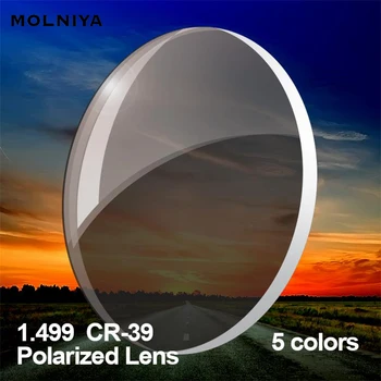1.499 CR-39 Polarizētās Saulesbrilles, Recepšu Optiskās Lēcas Braukšanas Zvejas UV400 Anti-Glare Polarizētās Lēcas