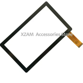 10pcs 7 Collu Touch Screen, lai ALLWINNER A13 Q8 Q88 CUBE Q7 Tablet PC Capacitive Digitizer Stikla Nomaiņa