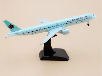 19cm Metāla Plaknes Modeli, Gaisa Kanādas Aviosabiedrībām B777 300ER C-FITW Lidmašīnas Modeļa Boeing 777 Airways Lidmašīnu w Riteņi Stāv