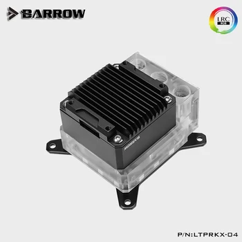 Barrow LTPRK-04 CPU ūdens bloķēt integrētu sūkni un tvertni,INTEL/AMD/X99/X299,5V LED versija