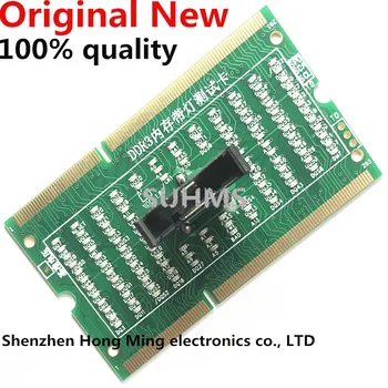 Klēpjdators Mātesplatē Atmiņas Slots DDR2 / DDR3 /DDR4 Diagnostikas Analyzer Testa Kartes SDRAM SO-DIMM Pin No Grāmatiņa LED Testeri Karte