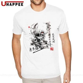 Lielās Tokyo Vampīrs Kaneki Ken T-Krekls Vīriešiem Hip Hop Pavisam Īsām Piedurknēm Mens Designer Krekli Vintage Stila Merch