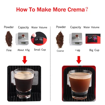 Pārtikas Kvalitātes Nerūsējošā Tērauda Atkārtoti Kapsulu Kafijas Savietojams Nespresso Kafijas Automāts Sākotnējās Līnijas, Ar Dozēšanas Gredzens