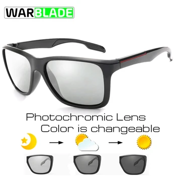 WarBLade Polarizētās Photochromic Velo Brilles, Velosipēdu Brilles, Āra Sporta MTB Velosipēdu Saulesbrilles, Aizsargbrilles, Brilles Tuvredzība Rāmis
