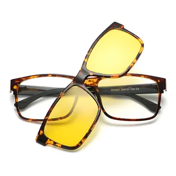 HINDFIELD Modes Laukumā Optiskās Brilles Rāmis Ar Saulesbrilles, lēcas, Zīmolu, Dizaineru, Vintage Recepšu Brilles Sievietes Vīrieši