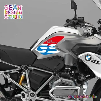 Par Motorrad R1200GS 2013 2016 komplekts tvertne spilventiņi Motociklu Decal Uzlīmes Ūdensizturīgs M 23