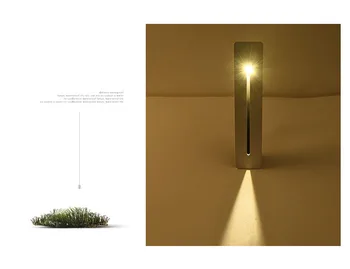 3W Sienas lampas LED Prožektora Kāpņu Iekštelpu Apdares Pasākumus, Lampa, Kāpnes, Kāpnes Nightlight Koridora Alumīnija IP20 Cree Ar Lodziņu