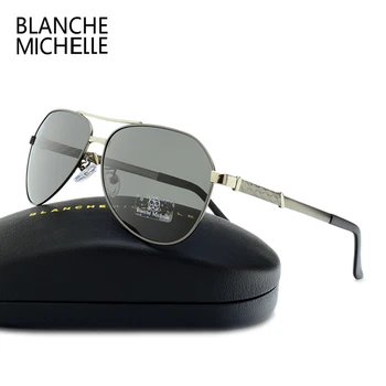 Augstas Kvalitātes Izmēģinājuma Polarizētās Saulesbrilles, Vīriešu UV400 Braukšanas Saules Brilles Mens Vintage Sunglass Cilvēks 