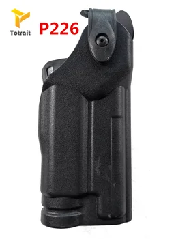 Taktiskā Airsoft Jostas Pistoli Makstī, Lai Glock 17 19 M9 1911 P226 USP Militāro Vidukļa Medības, Kaujas Pistole Pistoli Gadījumā Ar Lukturīti