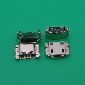 100gab Jauns Multilaser M7s M7-s Mini micro USB pieslēgvieta uzlādes savienotājs power plug doka pieslēgvietu, ostas 5pin Remonts Daļa