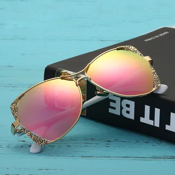 Klasiskās HD Polarizētās Sievietes Luksusa Zīmolu Saulesbrilles Dizainers Atdzist jaunāko sieviešu UV400 WOM,LV Saules Brilles gafas Oculo s de sol