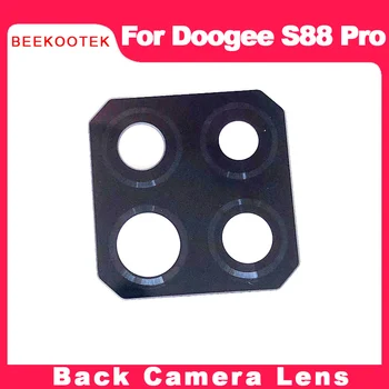 Jaunu BEEKOOTEK Par DOOGEE S88 Pro Atpakaļ Aizmugurējo Kameras Objektīvu, Stikla Vāks DOOGEE S88 Pro 6.30 collu IPS Mobilo Telefonu Rezerves Daļas Flims