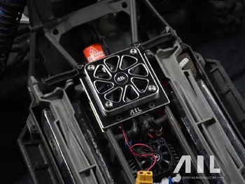 TRX X Maxx Alumīnija Sakausējuma Uzlabot Op Dzesēšanas Ventilatoru, Liela Izmēra Un Augstas Jaudas Versionrc Auto Daļas