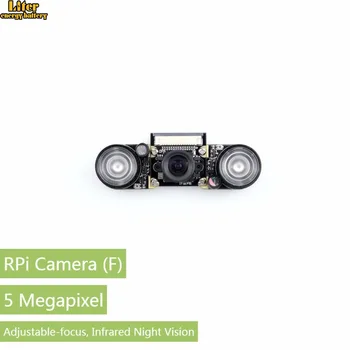 5gab/daudz Waveshare Aveņu Pi Camra par Modeli A+/B/B+/2 B/3 B Nakts Redzamības Kamera Modulis 5MP OV5647 Webcam Video 1080p Kamera
