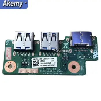 Akemy N56VM Par Asus N56V N56VM N56VZ N56VB N56VV N56D N56DP HDMI IO VALDES USB valdes bezmaksas piegāde