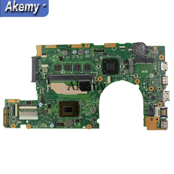 Akemy S400CA Portatīvo datoru mātesplati par ASUS S400CA S500CA S400C S500C S400 S500 Testa sākotnējā mainboard 4G RAM, CPU 2117U