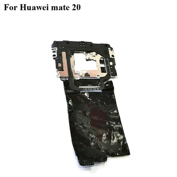 Par Huawei Mate 20 Atpakaļ Rāmja apvalks gadījumā attiecas uz Pamatplates un WIFI antena Ar NFC daļas Huawei Mate20 HMA-ALOO