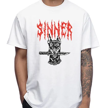 Grēcinieku Hip Hop Streetwear T-Krekls Vīriešiem Vasarā Vintage Modes Gothic T Harajuku Kokvilnas Ar Īsām Piedurknēm T-Veida Topi Vīriešu T Krekli