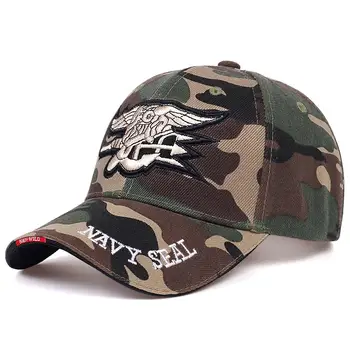 Modes Mens ASV NAVY Beisbola cepure Navy Seals Caps Taktiskās Armijas Trucker Cap kokvilnas Snapback Cepure Par Pieaugušo hip hop cepures gorras