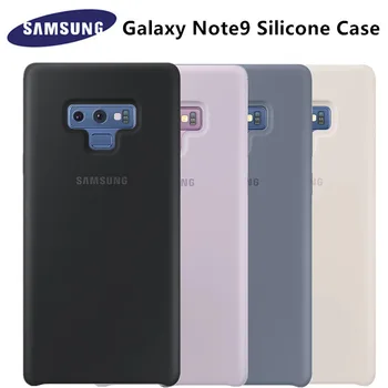 Oriģināls Samsung Galaxy Note 9 / Note8 Silikona Case for Samsung Note9 S9 Plus Segtu pretnodiluma Aizsardzību EF-PN965 EF-PN960