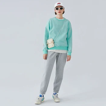 Toyouth Sieviešu Džemperis Hoodies Modes Gadījuma Ciets Purpura Rozā Zaļā Vienkārši Sweatershirt