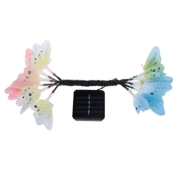 20 LED Butterfly Fairy String Gaismas Ziemassvētku gaismas, Kāzu svinības, telpas iekštelpu/āra Apdare, mājas Vainags jaunus#30