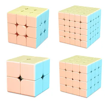 Moyu Macaron Magic Cube Komplektā Sākotnējo Profesionālo Ātrums Izglītības Smieklīgi Rotaļlietas, Studentiem, Bērniem Cubo Megico Mīklu Pakotnes