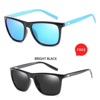 Pērkat 1 Get 1 Bezmaksas 2019 Polaroid Unisex Saulesbrilles Laukumā Vintage Saules Brilles Slavenu Zīmolu Saulesbrilles, Polarizēts Saulesbrilles Retro