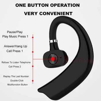 Ir 2021. jaunu X23 biznesa bluetooth austiņa viena auss āķis-ausī vispārējo braukšanas mobilais telefons ultra garš gaidīšanas bezvadu