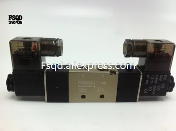 4V320-10 24V FSQD solenoida vārsts Parastā tipa elektromagnētisko vārstu pneimatiskie sastāvdaļa, pneimatiskie instrumenti