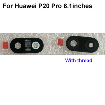Oriģināls, Jauns Huawei P20 Pro P 20 Pro P20Pro Aizmugurējo Kameru Stikla testa labu 6.1