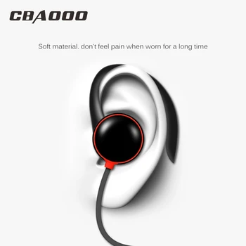 CBAOOO Bluetooth austiņas Bezvadu austiņas Mūzikas, Sporta Stereo bass bluetooth auss austiņas, bezvadu ar mic pa tālruni