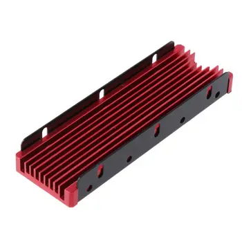Jaunu nepievelk putekļus NVME NGFF M. 2 Heatsink Dzesēšanas Metāla Loksnes Thermal Pad M. 2 NGFF 2280 PCI-E SSD NVME
