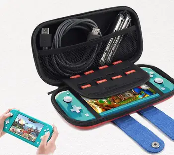 BEESCLOVER Uzglabāšanas Gadījumā Nintendo Slēdzis Lite Mini Spēļu Konsole, Kontrasts, Krāsa, Dizains, Triecienizturīgs Āra Portatīvo Shell d35