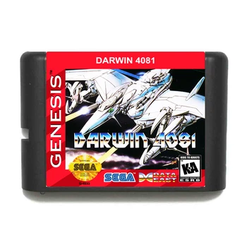 Darvins 4081 16 bitu MD Spēles Karti Uz Sega Mega Drive Genesis