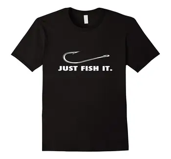 Tikai Zivju Tshirt Īsām Piedurknēm Jaunu Modes T-Kreklu Apdruka Vīriešu Apģērbs Izdrukāt Tee Krekls Vīriešiem Ar Īsām Piedurknēm Top Tee Vasaras